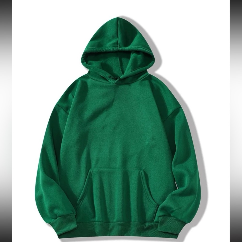 SHEIN Kelly green hoodie nwot small